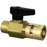 アルミ三層管用継手 カポリメタルバルブ テーパおねじ オンダ製作所