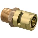 アルミ三層管用継手 カポリメタル テーパおねじ オンダ製作所