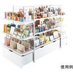 61-669-3-1 SF強化型両面タイプ W120×H150 ホワイト エンドネットセット アズワン