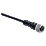 M12A-04BFFM-SL8D01 センサアクチュエータケーブル コア数：4 AMPHENOL