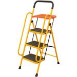 安心の両手すり付き脚立(トレー付き) ファミリー・ライフ