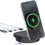 ドッキングステーション Qi2 15Wワイヤレス充電 4K/60Hz HDMI PD100W入力/85W出力 4in1 USB 3.2 Gen1 5Gbps エレコム