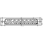 FM13W6PA-K120 / 1727040015 D-subコネクタ 7極 オス パネルマウント 1箱 50個入 FCT - A MOLEX COMPANY