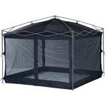 ワンタッチタープテント3m×3m用 バグガード 防虫ネット 蚊帳 YAMAZEN(山善)