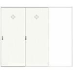 2本引き込み戸セット・MKドアタイプ ハイテクウッドプラス