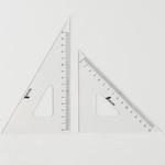 三角定規 アクリル製 シンワ測定