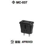 MC・AC コンセント 黒 ミヤマ電器