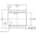 74ACT240MTCX IC INVERTER DUAL 4INPUT 20TSSOP フェアチャイルド