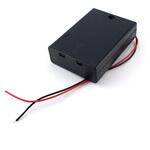 GB-BHS-3X3C-LW 電池ケース 単3×3本 スイッチ・フタ・リード線付き GB[制御機器]