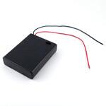 GB-BHS-4X4C-LW 電池ケース 単4×4本 スイッチ・フタ・リード線付き GB[制御機器]