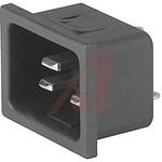 4793 IECコネクタ C20 オス スナップイン 16A 1袋 100個入 SCHURTER
