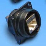 ENJW-28SC5E-R ENJWイーサネット用防水コネクタ(アルミ・ネジロック式) 七星科学研究所