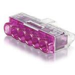 電線差込型VFコネクタ(パープル、25個入パック) 冨士端子工業