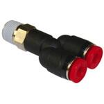 C01880818 PFITC 8MM-R1/8 SWIVEL Y ADPT 1袋 10個入 NORGREN