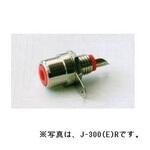 J-300(E)B RCAジャック パネル取付け型 黒 T.SIN(テイシン電機)