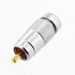 HMP5C-S RCAピンプラグ 5C用シルバー MSK