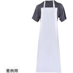 D0061-C TABALPV 100%PVC 防水エプロン 白 50枚 Delta Plus