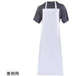 D0061-C TABALPV 100%PVC 防水エプロン 白 50枚 Delta Plus
