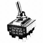 小形トグルスイッチ ニデックコンポーネンツ(旧:日本電産コパル電子/フジソク)