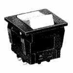 HLS308A12 小形ロッカスイッチ 3極 OFF-ON はんだ端子 ニデックコンポーネンツ(旧:日本電産コパル電子/フジソク)