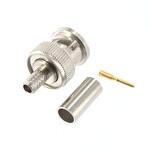 BNC型ケーブル用プラグ(圧着タイプ) トーコネ(旧:東洋コネクター)