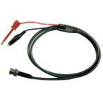 CCA-102-015 同軸テストリード 1500mm RG-58A/U(50Ω)BNC-ICクリップ赤(リン青銅)/クリップ黒(ニッケルメッキ) T.SIN(テイシン電機)