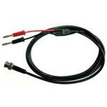 CCA-104-005 同軸テストリード 500mm RG-58A/U(50Ω)BNC-バナナプラグ 赤/黒(ニッケルメッキ) T.SIN(テイシン電機)