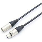 101346001 オス XLR3 メス XLR3 2m VAN DAMME