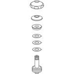 19mmスピンドル部(レバー式用・右2条ネジ) INAX(LIXIL)