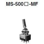 MS500KMF-K スイッチ トグルタイプ ON-OFF 黒 ミヤマ電器