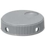 設定用エンコーダーツマミ グレー ニデックコンポーネンツ(旧:日本電産コパル電子/フジソク)