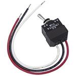 トグルスイッチ ラッチ 単極双投(SPDT)パネルマウント 10 A @ 125 V ac 10 A @ 30 V dc NKKスイッチズ(旧:日本開閉器)