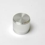 アルミ製ツマミ(シルバー 22Φ×19 シャフト6.1Φ) LINKMAN