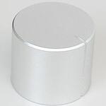 アルミ製ツマミ(シルバー 25Φ×21 シャフト6.1Φ) LINKMAN