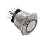 GQ22-11E/R/12 防水型押しボタンスイッチ(照光式：赤) GB