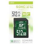 SDXCカード UHS-1 U3 CLASS30 A2 512GB Lazos