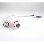 防水コネクタ付コード 4極 20cm(オス・メスセット) GB