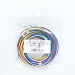 UL1007 耐熱ビニル絶縁電線 AWG26 2m×6色 サンコー電商