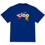 サイクリング用品 Tシャツ CIAO ICONS ブルーネイビー CINELLI