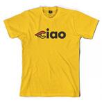 サイクリング用品 Tシャツ CIAO イエロー CINELLI