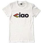 サイクリング用品 Tシャツ CIAO LADY ホワイト CINELLI