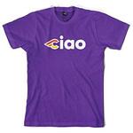 サイクリング用品 Tシャツ CIAO パープル CINELLI