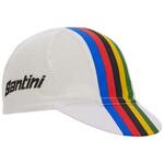 サイクリングキャップ UCI WORLD CHAMPION CYCLING CAP BIANCO SANTINI