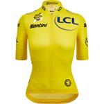 サイクリング女性用ジャージ ツール・ド・フランス WOMEN'S YELLOW JERSEY GIALLO CLASSIC SANTINI