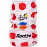 サイクリングネックウォーマー ツール・ド・フランス POLKA DOT JERSEY NECK WARMER POIS SANTINI