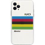 iPHONEカバー UCI COVER IPHONE 12 PRINT SANTINI