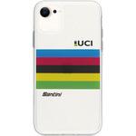 iPHONEカバー UCI COVER IPHONE SE PRINT SANTINI