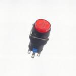 Φ16LED照光式押しボタンスイッチ(赤・オルタネイト・24V) YIJIA