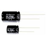 アルミ電解コンデンサ105℃品(リードタイプ 25V/220μF) Ruby-con
