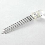 LA058GBRC-A 3色フルカラーLED(赤/緑/青)5Φ砲弾型 アノードコモン LENOO